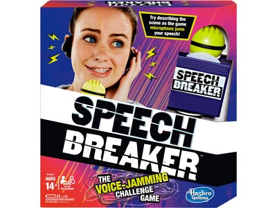 Hasbro Speech Breaker Card Game, Entertaiment, High School (E1844)