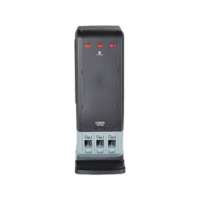 Dixie Ultra SmartStock Series-T Plastic Tri-Tower Cutlery Dispenser, Black (DUSSTDSP3)