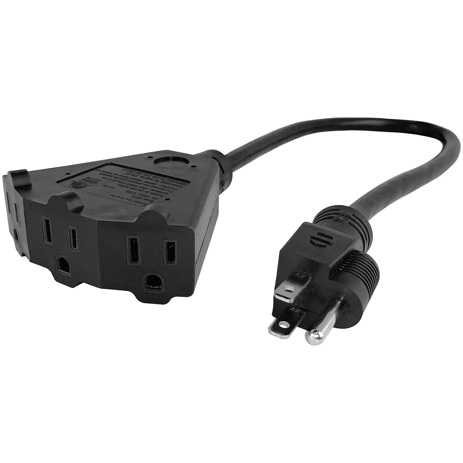 Stanley 2 ft. Power Block 2, 3-Outlet, Black (30669)