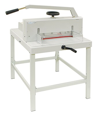 Formax Cut-True 15M 16.9” Guillotine Paper Cutter with LED Laser Line, Off White (CUT-TRUE 15M)