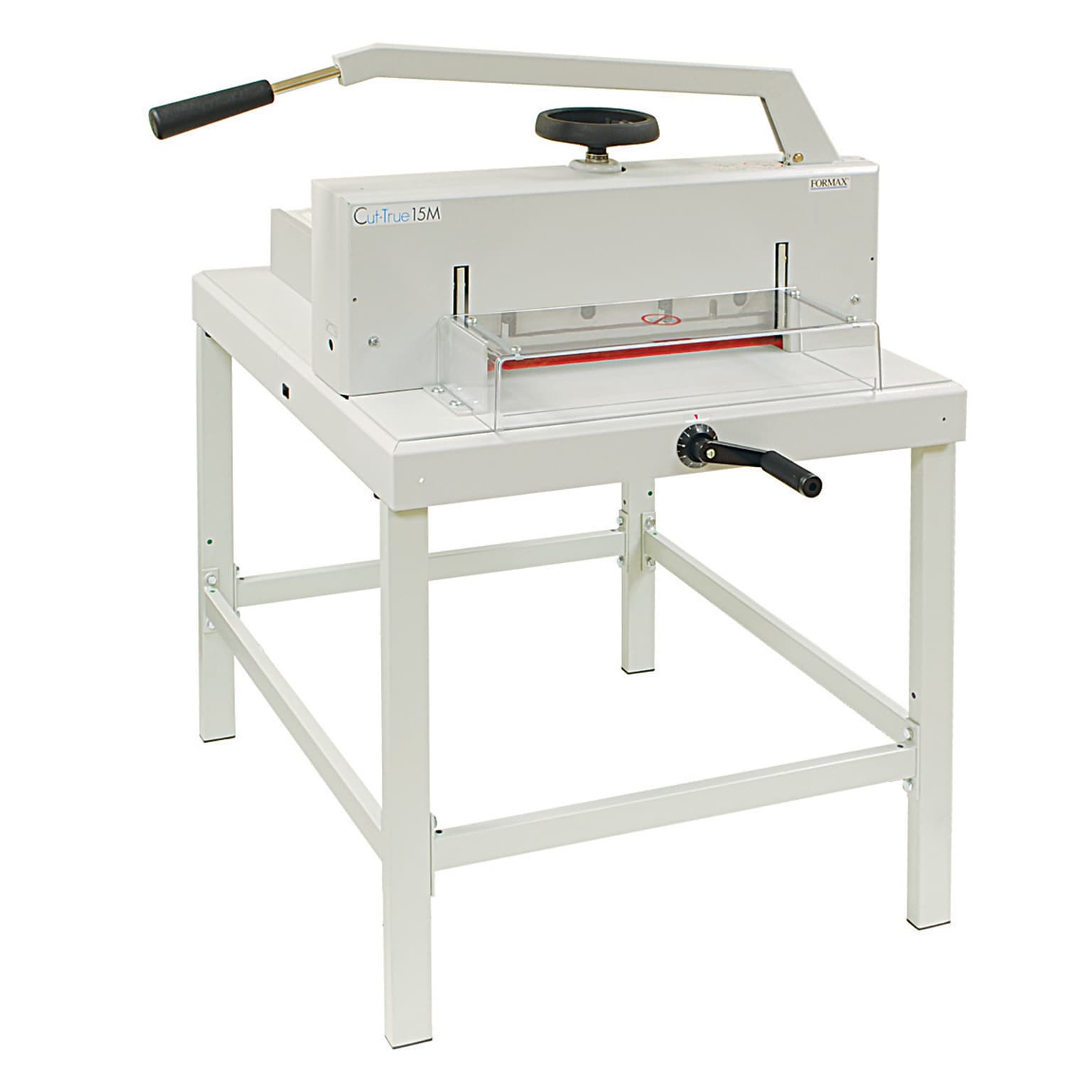 Formax Cut-True 15M 16.9” Guillotine Paper Cutter with LED Laser Line, Off White (CUT-TRUE 15M)