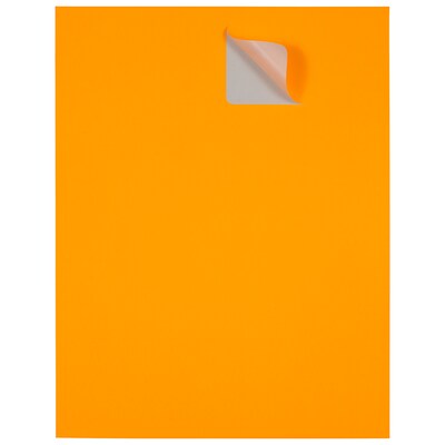 JAM Paper Laser/Inkjet Shipping Labels, 2" x 4", Neon Orange, 10 Labels/Sheet, 12 Sheets/Pack (35432826)