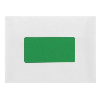 JAM Paper Laser/Inkjet Shipping Address Labels, 2" x 4", Green, 10 Labels/Sheet, 12 Sheets/Pack (302725774)
