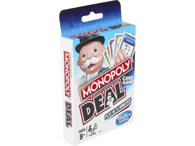 Hasbro Monopoly Deal Card Game, Entertainment, Elementary (E3113)