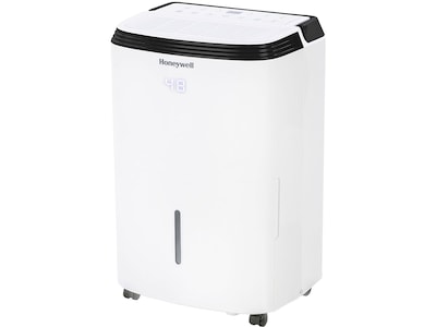 Honeywell Smart 50-Pint Portable Dehumidifier, WiFi Enabled, Covers up to 3000 sq. ft., White (TP50AWKN)