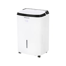 Honeywell Smart 50-Pint Portable Dehumidifier, WiFi Enabled, Covers up to 3000 sq. ft., White (TP50A