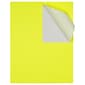 JAM Paper Laser/Inkjet Shipping Address Labels, 4" x 5", Neon Yellow, 10 Labels/Sheet, 12 Sheets/Pack (354329153)
