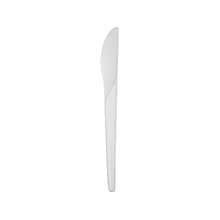 Eco-Products Plantware Crystallized Polylactide Knife, White, 1000 /Carton (EP-S011)