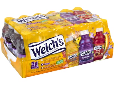 Welchs Variety Pack 10 oz. Juice Drink, 24/Pack (47910)