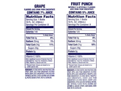Welch's Juice Variety Pack, 10 oz., 24/Pack (47910)