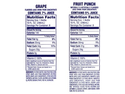 Welch's Variety Pack 10 oz. Juice Drink, 24/Pack (47910)