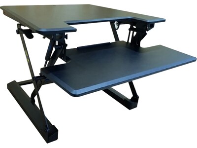 Hanover 6"-20" Adjustable Desk, Black (HSD0401-BLK)