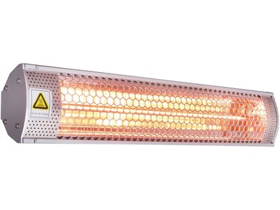 Hanover 1500-Watt Electric Heater, Silver (HAN1053IC-SLV)