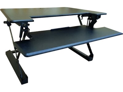 Hanover 6-20 Adjustable Desk, Black (HSD0402-BLK)