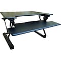 Hanover 6-20 Adjustable Desk, Black (HSD0402-BLK)