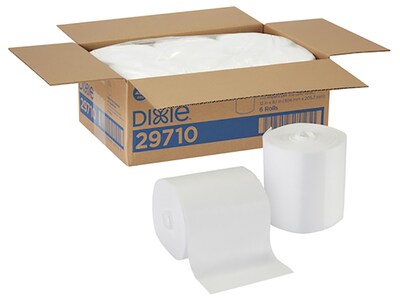 Dixie Wipes, 135 Wipes/Roll, 6 Rolls/Pack (29710)