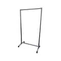 Ghent Mobile Partition, 74H x 38W, Clear Acrylic (CMD7438-A)