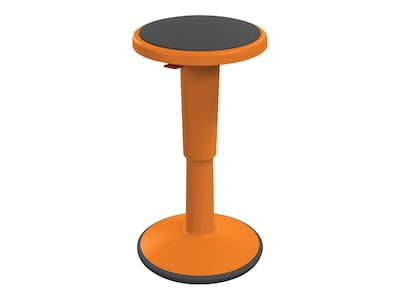 MooreCo Hierarchy Grow Plastic School Chair, Orange (50970-Orange)