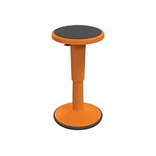 MooreCo Hierarchy Grow Plastic School Chair, Orange (50970-Orange)