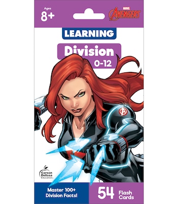 Division 0-12 Marvel for Grades 3 - 5, 54 cards (734096)