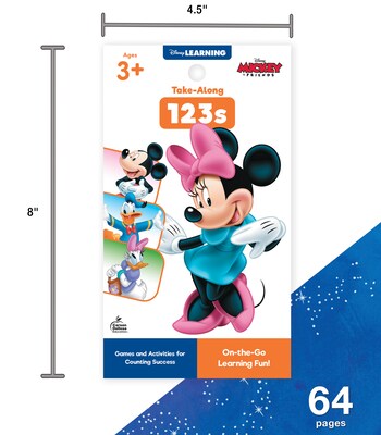 Disney Learning My Take-Along Tablet, Paperback Activity Pad 123s (705378)