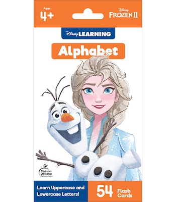Alphabet Disney/Pixar for Grades PK - 1, 54 cards (734091)