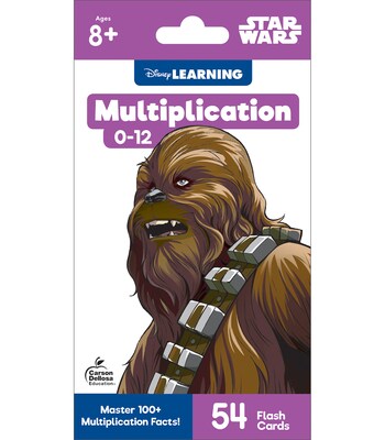 Multiplication 0-12 Star Wars for Grades 3 - 5, 54 cards (734093)