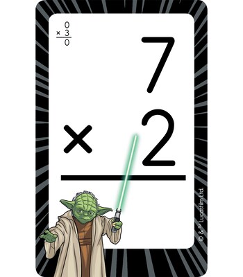 Multiplication 0-12 Star Wars for Grades 3 - 5, 54 cards (734093)
