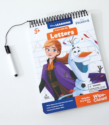 Disney Learning Trace with Me, Paperback Activity Pad Letters (705383)