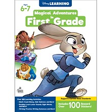 Disney Learning, Paperback Workbook Magical Adventures in First Grade (705371)