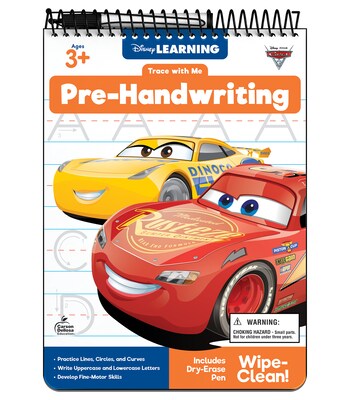 Disney Learning Trace with Me, Paperback Activity Pad Pre-Handwriting (705382)