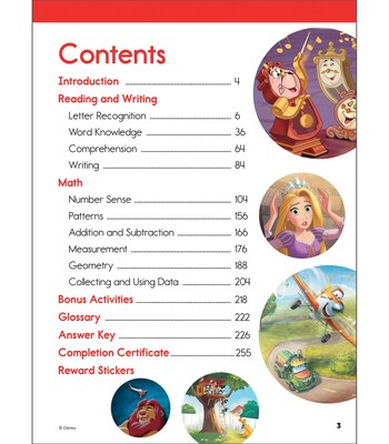 Disney Learning, Paperback Workbook Magical Adventures in Kindergarten (705370)