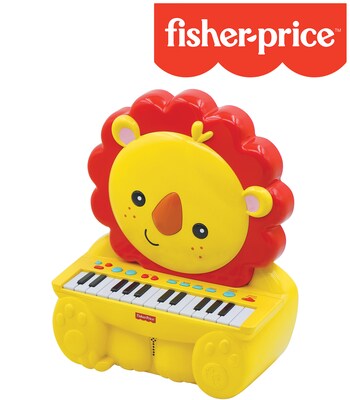 Fisher-Price 380023 25 Keys Lion Piano, Plastic, Multicolor