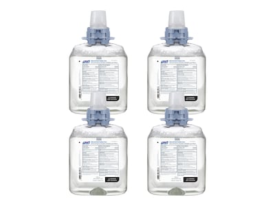 PURELL Advanced Hand Sanitizer Foam Refill for PURELL CS4 Push-Style Dispenser, 1200 mL, 4/CT (5192-