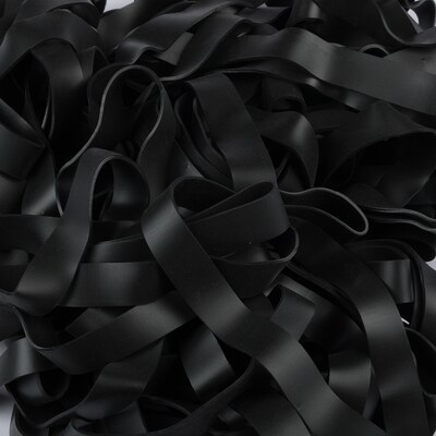 JAM Paper Colored Rubber Bands, #107, 50/Pack (333107RBBL)
