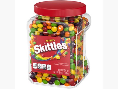 Skittles Original Fruit Flavored Candy, 54 oz (220-00991)