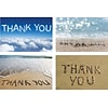Better Office Thank You Cards with Envelopes, 4 x 6, Assorted Colors, 100/Pack (64522)