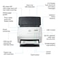 HP ScanJet Enterprise Flow 5000 s5 Duplex Desktop Document Scanner, White (6FW09A#BGJ)