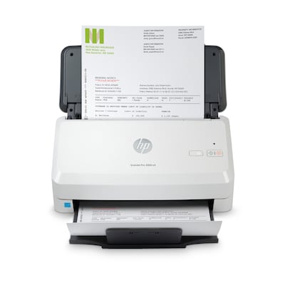 HP Scanjet Pro 3000 s4 Duplex Desktop Document Scanner, White (6FW07A#BGJ)