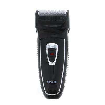 Barbasol Mens Rechargeable Foil Shaver with Pop-up Trimmer (CBF1-2001-BLK)