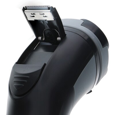 Barbasol Men's Rechargeable Dry Rotary Shaver with Pop-up Trimmer (CBR1-1002-BLY)