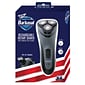 Barbasol Men's Rechargeable Dry Rotary Shaver with Pop-up Trimmer (CBR1-1002-BLY)