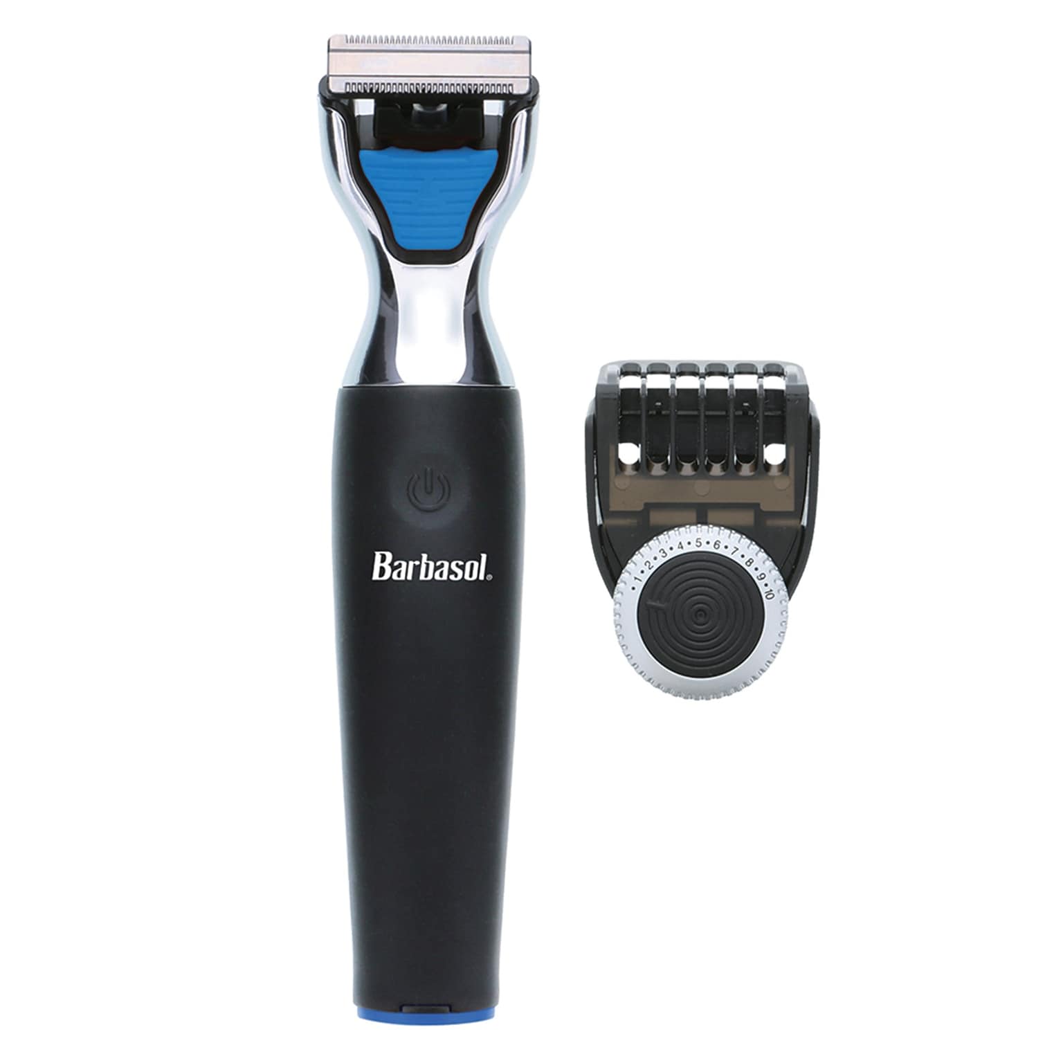 Barbasol Mens Rechargeable Power Single Blade with Adjustable Dial (CBT1-3102-BLB)