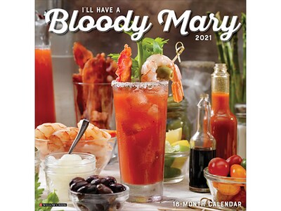 2020-2021 Willow Creek 12 x 12 Wall Calendar, Bloody Mary, Multicolor (14752)