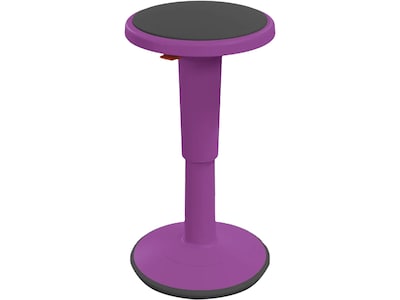 MooreCo Hierarchy Grow Tall Plastic School Chair, Purple (50970-PURPLE)