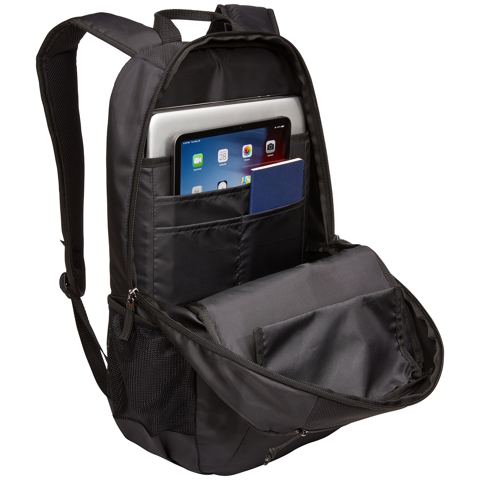 Case Logic Laptop Compatible Backpack, Large, Black (3204194)