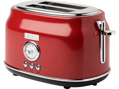 Haden Dorset 2-Slice Pop-Up Toaster, Red (75001)