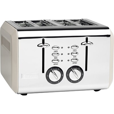 Haden Cotswold 4-Slice Pop-Up Toaster, Putty (75011)