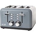 Haden Perth 4-Slice Pop-Up Toaster, Gray (75007)