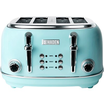 Haden Heritage 4-Slice Pop-Up Toaster, Turquoise (75005)